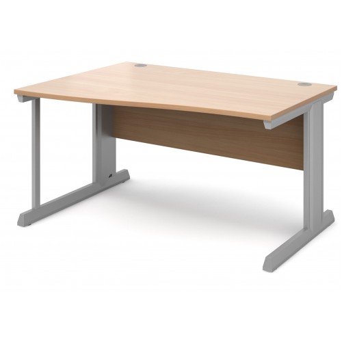 Vivo Cable Managed Wave Office Desk